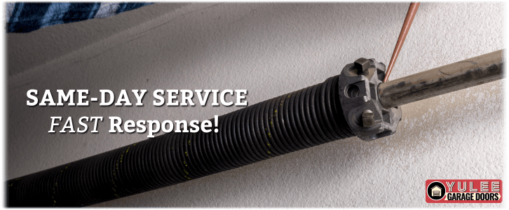 Broken Garage Door Spring Yulee FL